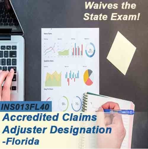 40 hr All Lines Accredited Claims Adjuster (6-20) Designation Course