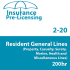200 hr General Lines (Property and Casualty 2-20) Pre-licensing Course