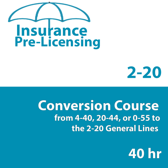 40 hr General Lines (2-20) Conversion Pre-licensing Course