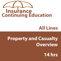 14 hr Property and Casualty Insurance Continuing Education