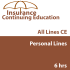 6 hr CE Property and Casualty - Personal Lines